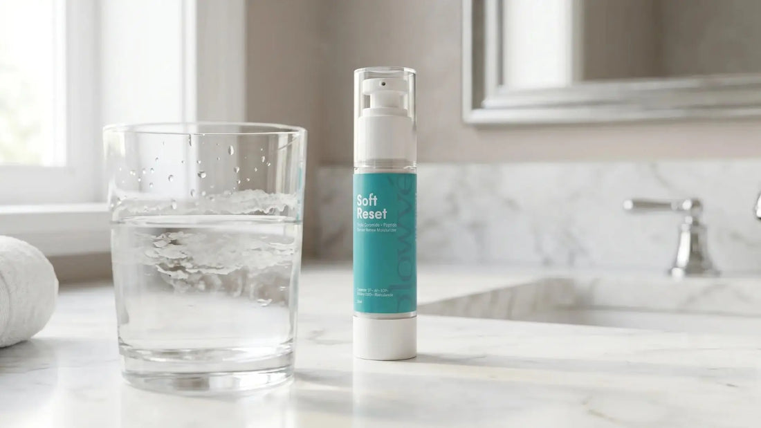 Skincare product photography
