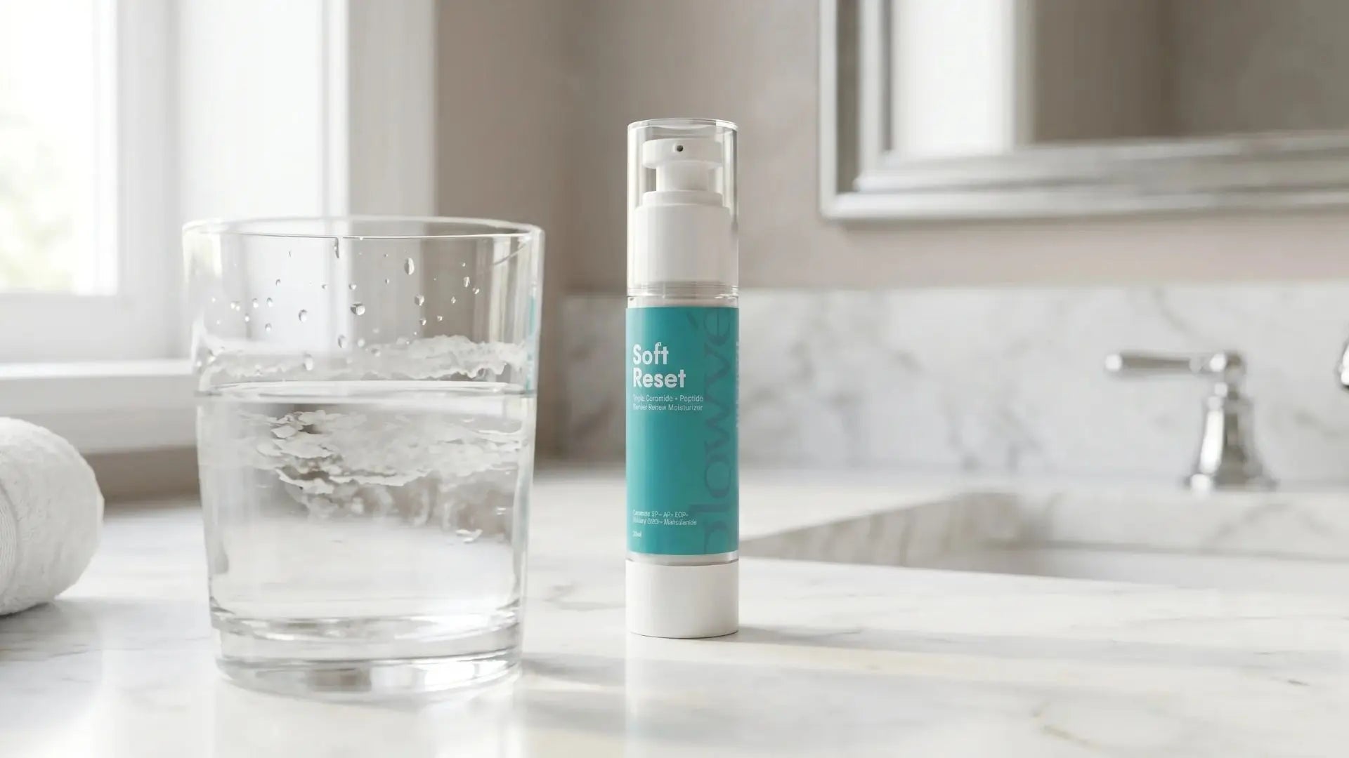 Skincare product photography